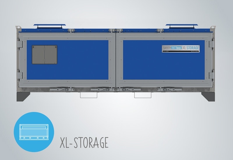 Caja de almacenamiento SafetyBATTbox XL